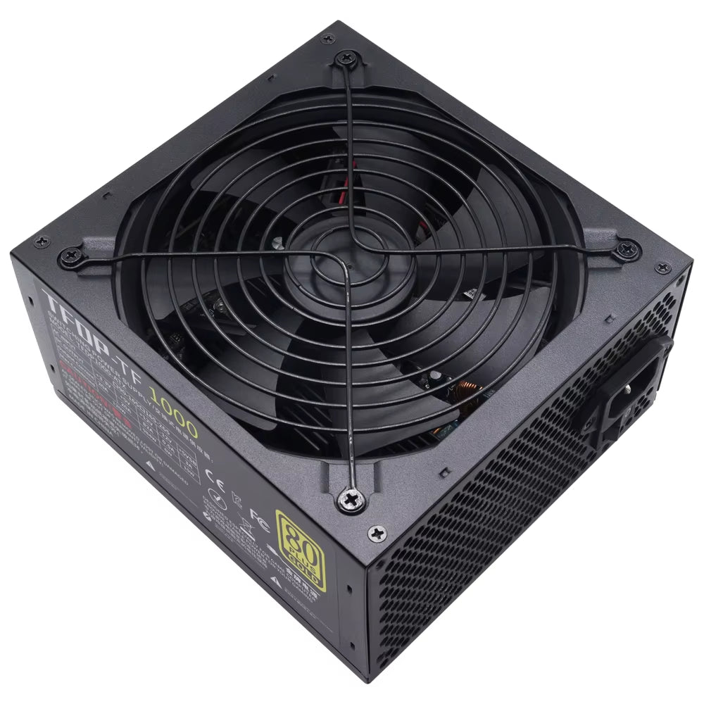 1000W Pc Power Supply 80 plus Glod for Pc Gaming 1000W Fully Modular ATX PSU Computer PC Gamer Power Supply 1000W Watt