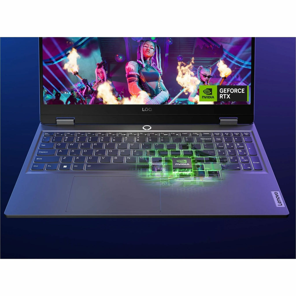 LOQ 15 15.6" 1920 X 1080 FHD 144Hz Gaming Laptop AMD Ryzen 7-8845HS 16GB DDR5 1TB SSD NVIDIA Geforce RTX 4060 8GB Luna Grey