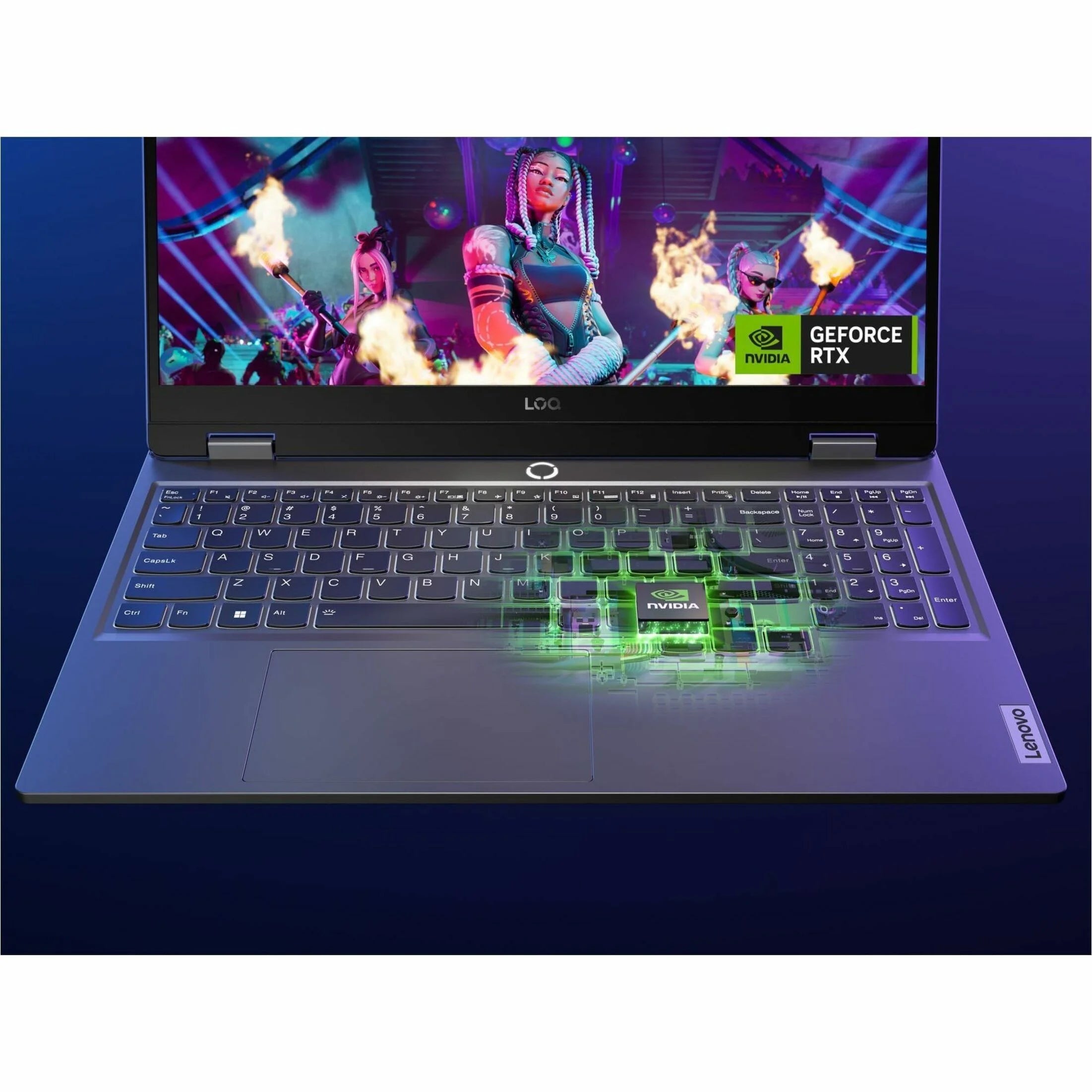 LOQ 15 15.6" 1920 X 1080 FHD 144Hz Gaming Laptop AMD Ryzen 7-8845HS 16GB DDR5 1TB SSD NVIDIA Geforce RTX 4060 8GB Luna Grey