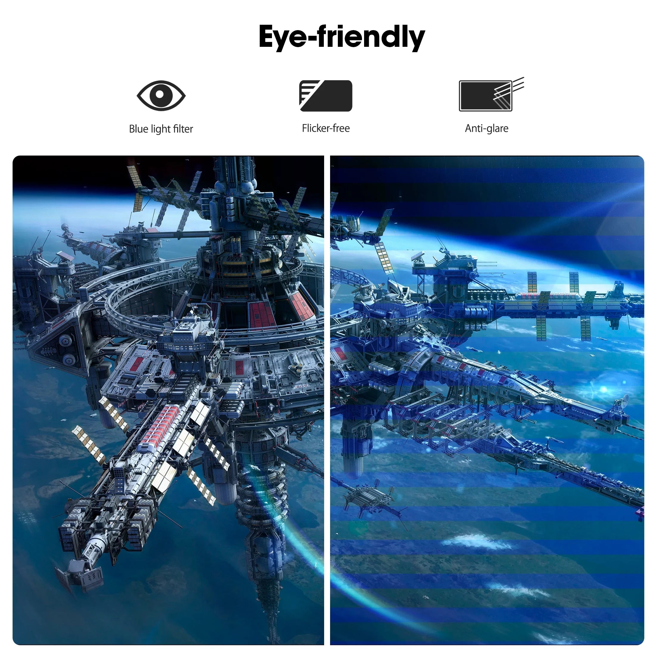 24" FHD 1080P Gaming Monitor, 144Hz Computer Monitor, New, E2411K