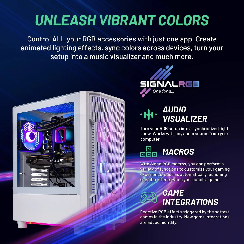 Skytech Archangel Gaming PC Desktop Intel Core I7 14700F NVIDIA Geforce RTX 5060 Ti 2TB Gen4 Nvme SSD 32GB DDR5 RAM, AIO Liquid Cooling Windows 11