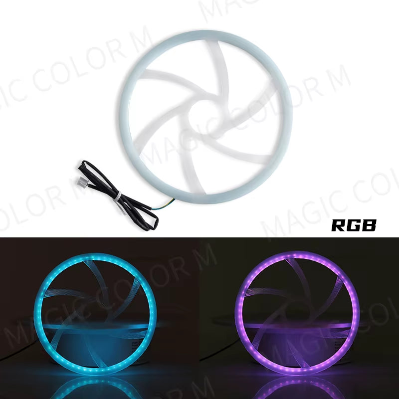 18 in 1 Car Ambient Light 64 Color Acrylic Strips 110Cm 90Cm 75Cm 35Cm 20Cm Full Colors RGB Car Interior Bluetooth App Control
