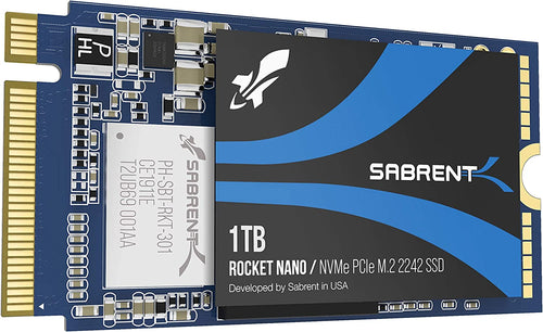 1TB Rocket Nvme Pcie M.2 2242 DRAM Less Low Power Internal High Performance SSD (SB-1342-1TB)