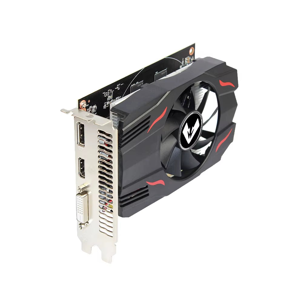 Original AMD GPU Radeon RX 550 4G Graphics Card GDDR5 14Nm DP DVI 128Bit Gaming Video GPU Card for Desktop Computer Combo