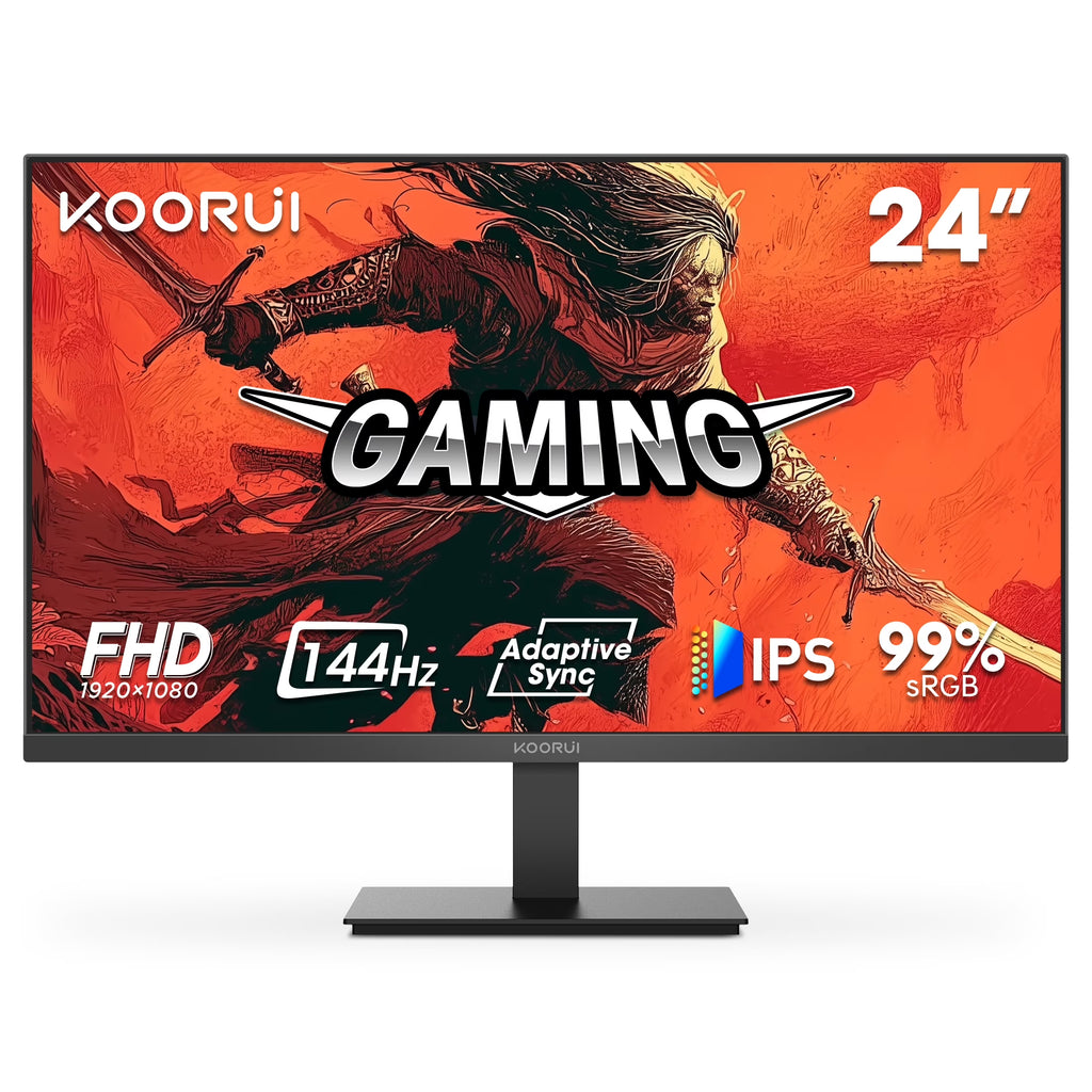 24" FHD 1080P Gaming Monitor, 144Hz Computer Monitor, New, E2411K