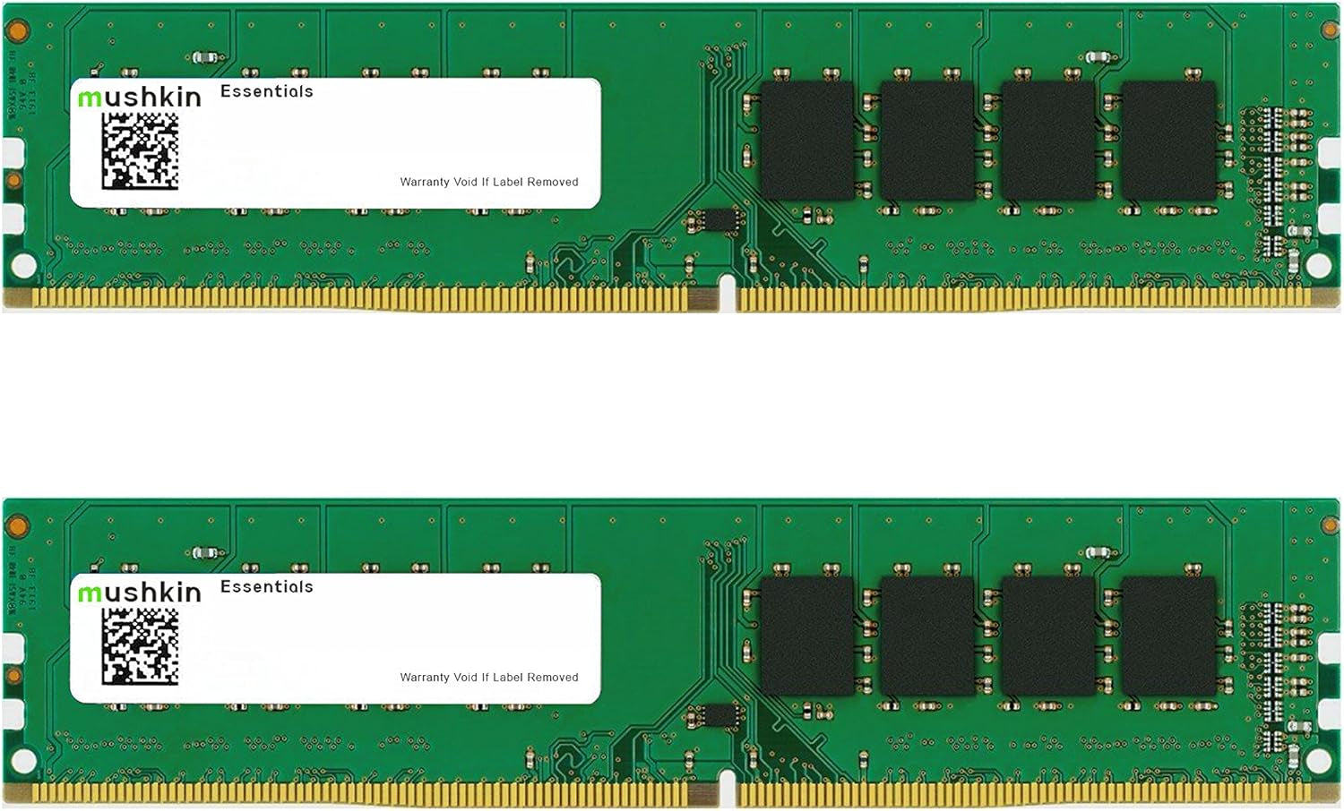 Essentials – DDR4 Desktop DRAM – 32GB (2X16Gb) UDIMM Memory Kit – 3200Mhz (PC4-25600) CL-22 – 288-Pin 1.2V PC RAM – Dual-Channel – Low-Voltage – (MES4U320NF16GX2)